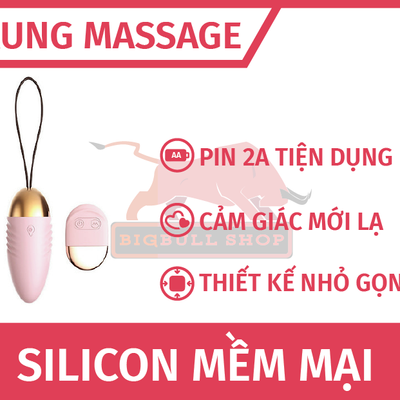 Trứng rung massage cho nữ giới giải toả Spark Of Love Điền khiển từ xa Chính hãng