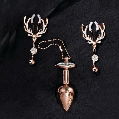 Combo Phích Cấm, Kẹp Ti, Nhạc Chuông Vàng Hồng Cao Cấp