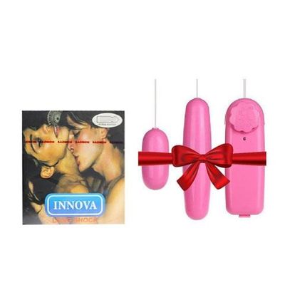 Bao Cao Su Innova 3s + Trứng Rung Tình Yêu 2 Đầu Chính Hãng Cao Cấp
