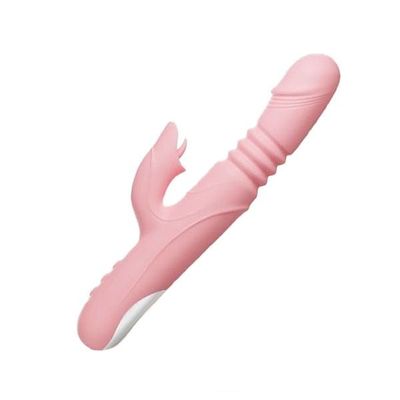 Cây Massage Đầu DV Có Nhánh Lưỡi - Rung, Thụt, Nhiệt Độ Đa Năng