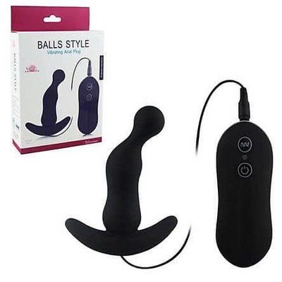 Phích Cắm Hậu Môn Silicone 10 Tần Số Rung Kích Thích Cảm Giác Mới Cho Nam Nữ Ball Style Cao Cấp