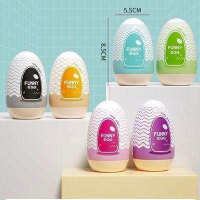 Âm Đạo giả hình Trứng Thủ Dâm Dành Cho Nam Giới Funny Egg Nhỏ Gọn Gân Gai chính hãng