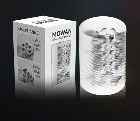 Âm đạo giả Thủ Dâm Mini Dành Cho Nam Silicone Trong Suốt Mowan Không Rung Gân Gai chính hãng