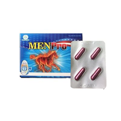 Viên uống tăng cường sinh lực và kéo dài dành cho nam Men Pro 4 viên