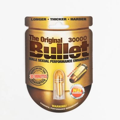 Viên uống tăng cường sinh lực và kéo dài dành cho nam The Original Bullet - Vĩ 1 Viên