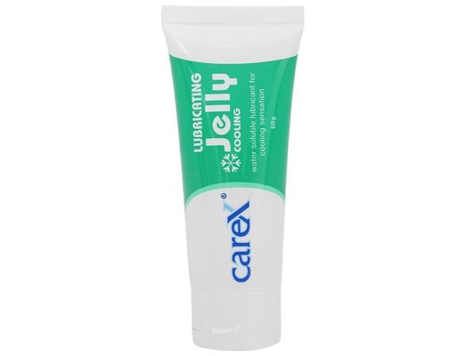 Gel tạo trơn siêu mượt lâu khô cấp ẩm CAREX Lubricating Jelly Cooling BẠC HÀ THE MÁT cao cấp chính hãng