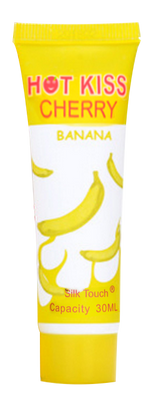 Gel tạo trơn siêu mượt lâu khô cấp ẩm Hot Kiss Banana - 30ml Gốc nước Hương Chuối cao cấp chính hãng