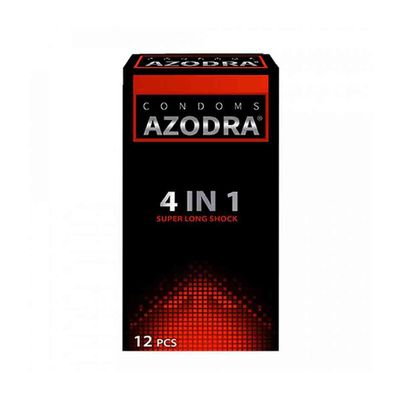 Bao Cao Su Azodra 4 in 1 ( Kéo dài thời gian, Gân, Điểm nổi,...)