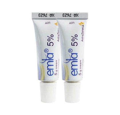 Bộ 2 tuýp bôi kéo dài thời gian nam giới Emlaa 5%