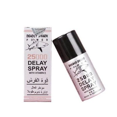 Chai Xịt Quan Hệ Bền Bỉ Duy Trì Mặn Nồng Cho Nam Giới Deadly Shark 25000 - 45ml Chính Hãng