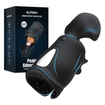 Máy Tập Massage Dương Vật Giải Tỏa Nhu Cầu Sinh Lí Nam Giới Nhiều Tín Năng Penis Alpha + Immersive Chính Hãng