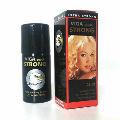 Chai Xịt Kéo Dài Thời Gian Hương Thơm Quyến Rũ Dành Cho Nam Giới Viga 5000 - 45 ml Chính Hãng 