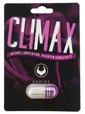 Viên uống cao cấp tinh chất thiên nhiên dành cho phái nữ Climax Intense Lubrication and Heighten Sensitivity 1 Viên