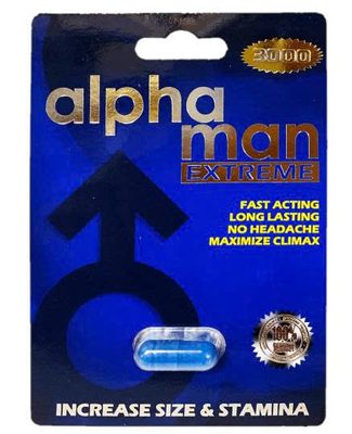 Viên uống cao cấp tinh chất thiên nhiên dành cho phái mạnh Alpha Man 3000mg 1 Viên