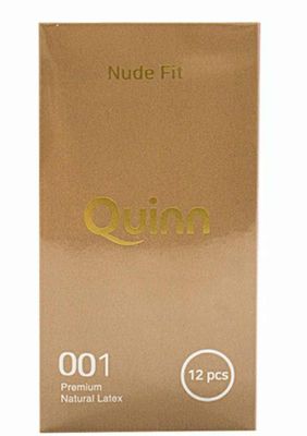 Bao Cao Su Quinn 0.01 Nude Fit - Hộp 12 Cái