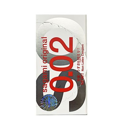 Bao Cao Su Original 0,02 Siêu Mỏng Sagami 2 Cái