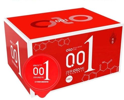 Bao Cao Su Olo 0.01 Passionate Factor - Hộp Đỏ - 10 Cái