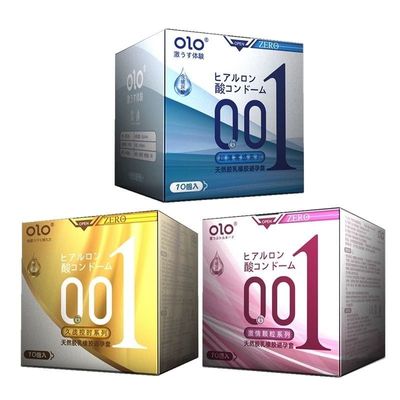Bao Cao Su Olo 0.01 Gân Gai Điểm Nỗi Mõng và Nhiều Gel Hộp 10 Cái