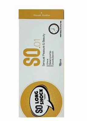 Bao Cao Su S0.01 Long Shock - Hộp 12 Cái