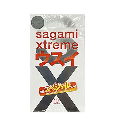 Bao cao su Sagami Xtreme Superthin (hộp 10 chiếc)