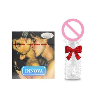 Bộ sản phảm phẩm quà tặng giá rẻ Bao Cao Su Innova- Hộp 03 Cái + Bao Cao Su Đôn Dên Super Ba Chính hãng