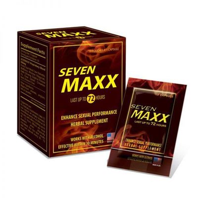Kẹo ngậm hỗ trợ kéo dài và cường dương nam Seven Maxx 7 viên chính hãng