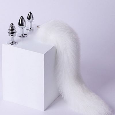 PHÍCH CẮM HẬU MÔN TRÁI TIM INOX ĐUÔI CÁO GIÁ RẺ CAO CẤP