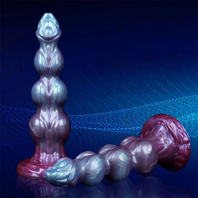 Phích cắm hậu môn tăng khoái cảm cao cấp PLUG BEADS Rồng Xanh OMBRE SILICON chính hãng