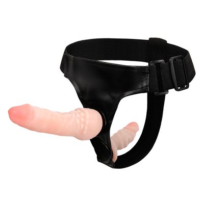 Quần đeo dương vật dành cho les 2 đầu STRAP-ON 2 ĐẦU BAILE cao cấp chính hãng
