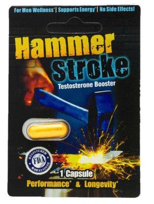 Viên uống cao cấp tinh chất thiên nhiên dành cho phái mạnh Hammer Stroke 1 Viên