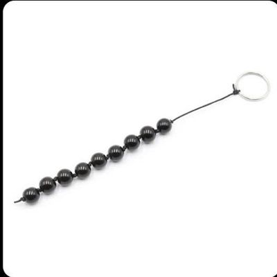 Que dạng chuỗi giả toả hậu môn ANAL BEADS ĐEN MINI cao cấp chính hãng