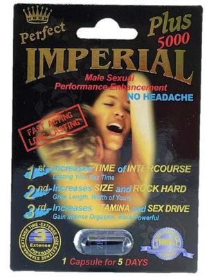 Viên uống cao cấp tinh chất thiên nhiên dành cho phái mạnh Imperial Plus 5000mg 1 Viên