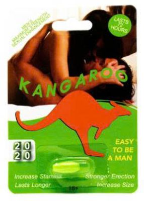 Viên uống cao cấp tinh chất thiên nhiên dành cho phái mạnh Kangaroo For Him Lasts Longer 1 Viên