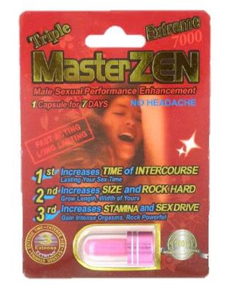 Viên uống cao cấp tinh chất thiên nhiên dành cho phái mạnh Master Zen Extreme 7000mg 1 Viên