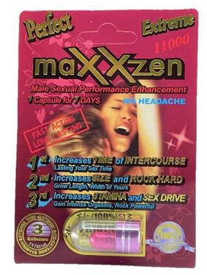 Viên uống cao cấp tinh chất thiên nhiên dành cho phái mạnh Maxxzen Extreme 11000mg 1 Viên