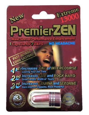 Viên uống cao cấp tinh chất thiên nhiên dành cho phái mạnh Premier Zen Extreme 13000mg New  1 Viên