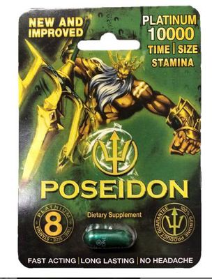 Viên uống cao cấp tinh chất thiên nhiên dành cho phái mạnh Poseidon Green Platinum 10000mg 1 Viên