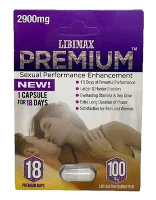 Viên uống cao cấp tinh chất thiên nhiên dành cho phái mạnh Libimax Premium 2900mg 1 Viên
