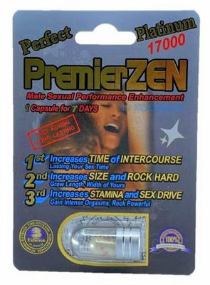 Viên uống cao cấp tinh chất thiên nhiên dành cho phái mạnh Premier Zen Platinum 17000mg Perfect Edition 1 Viên
