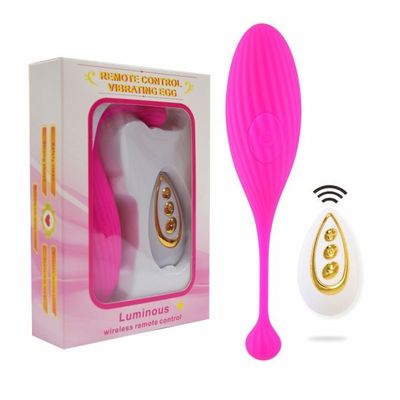 Trứng rung cá heo gân nhiều chế độ siêu rung điều khiển từ xa Cao cấp Chính Hãng