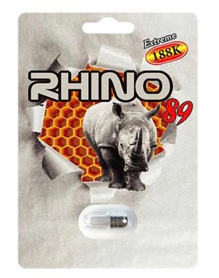 Viên uống tăng cường sinh lý nam Rhino 89 188K Extreme White cao cấp 1 Viên 7 Ngày