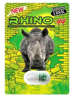Viên uống cao cấp tinh chất thiên nhiên dành cho phái mạnh Rhino 99 188K Extreme Green 1 Viên