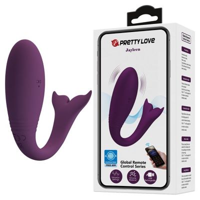 TRỨNG RUNG PRETTYLOVE JAYLEEN ĐIỀU KHIỂN Từ Xa  QUA Điện thoại Cao cấp Chính Hãng