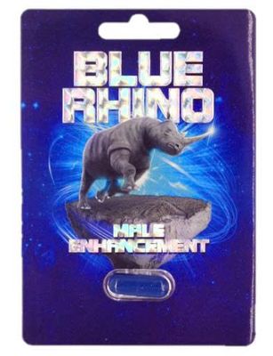 Viên uống cao cấp tinh chất thiên nhiên dành cho phái mạnh Rhino Blue MALE ENHANCEMENT 1 Viên
