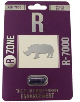 Viên uống cao cấp tinh chất thiên nhiên dành cho phái mạnh Rhino R Zone Ram 7000 1 Viên
