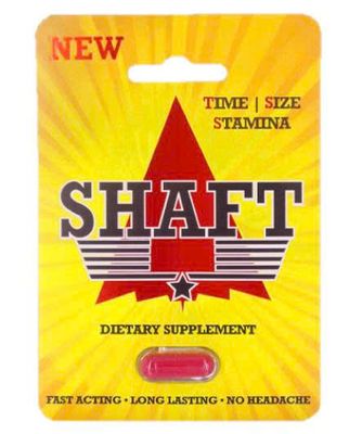 Viên uống tăng cường sinh lý nam Shaft DIETARY SUPPLEMENT cao cấp 1 Viên 7 Ngày