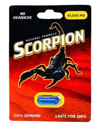 Viên uống tăng cường sinh lý nam Scorpion 41000 Natural Formula cao cấp 1 Viên 7 Ngày