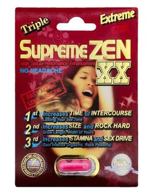 Viên uống cao cấp tinh chất thiên nhiên dành cho phái mạnh Supreme Zen XX Extreme 8700 1 Viên