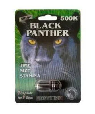 Viên uống tăng cường sinh lý nam Black Panther 500K cao cấp 1 Viên 7 Ngày