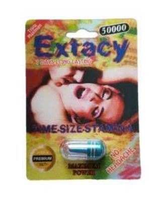 Viên uống cao cấp tinh chất thiên nhiên dành cho phái mạnh Extacy 50000 Triple Maximum 1 Viên